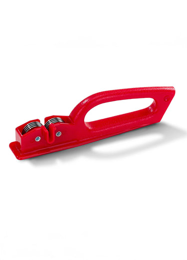 Aiguiseur manuel couteaux "diamant" Rouge