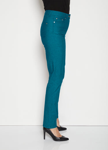 Jean couleur MORPHOSTYLE tissu stretch Vert