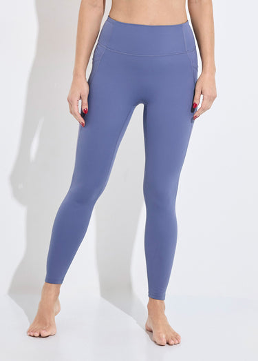 Legging de sport en microfibre Bleu