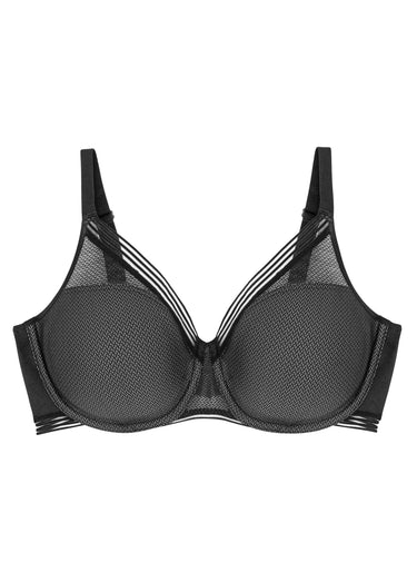 Soutien-gorge minimiseur avec armatures Noir