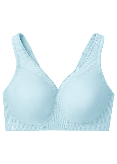 Soutien-gorge Sport MagicLift grande taille Bleu arctique