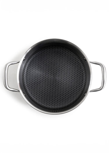 Marmite 24cm triplex + couvercle Blackcube Gris