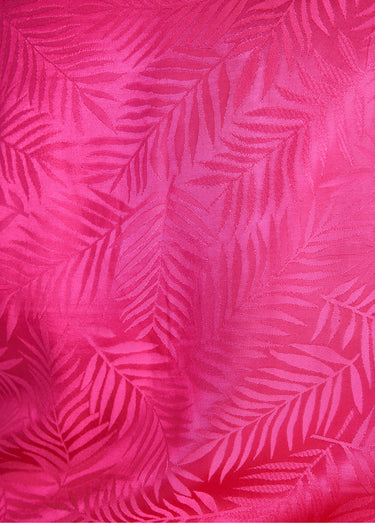 Tunique longue col V manches 3/4 Fuchsia