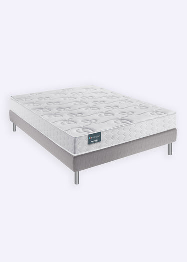 Matelas ferme latex 7 zones haute résilience, haut. 18cm Blanc