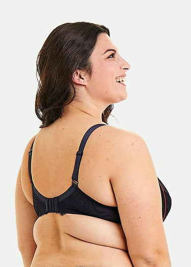 Soutien-gorge ampliforme, grand maintien Bleu