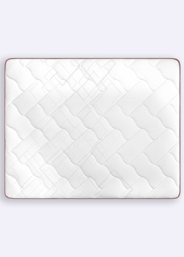 Matelas ferme en mousse anti_acariens, haut. 22cm Blanc