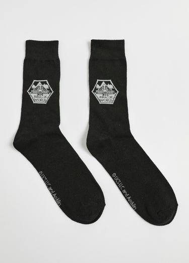 Paire de chaussettes, Jurassic World Noir