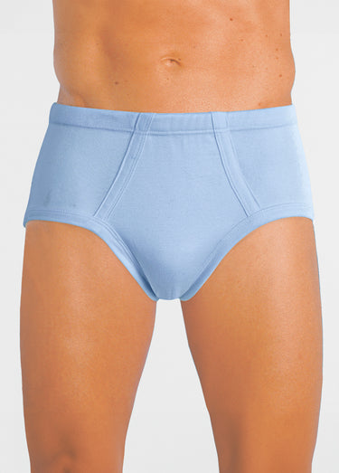 Slip fermé coton - lot de 3 Ciel Lot3