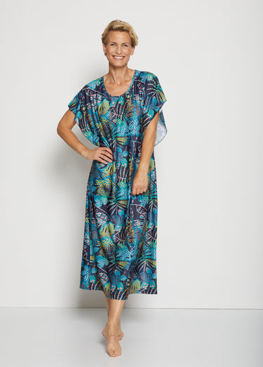 Robe d'intérieur imprimée Imprime
