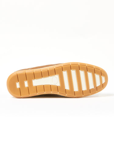Mocassin bateau homme Camel