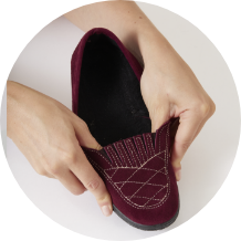 Elasticated gussets