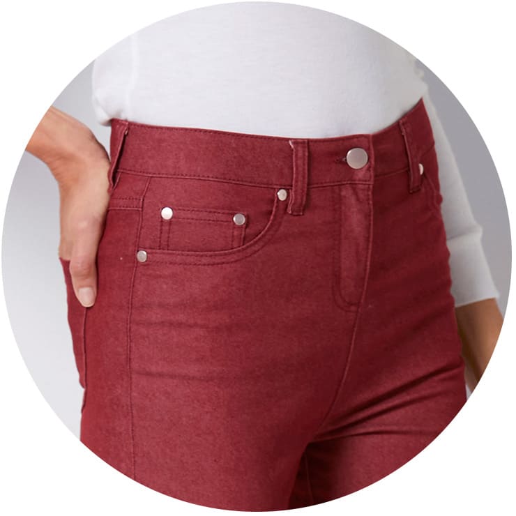 All waistband without elastic