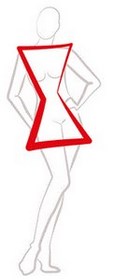 body shape hourglass figure