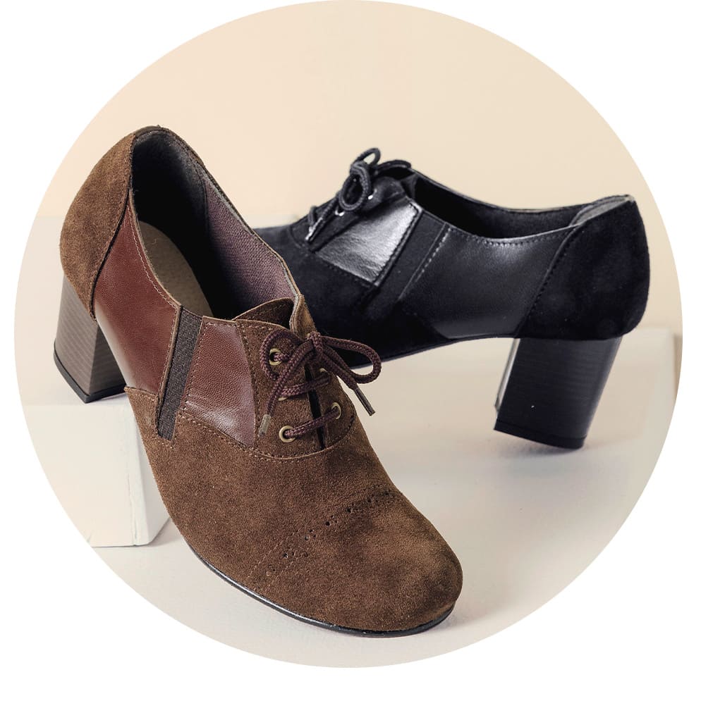 Suede shoes