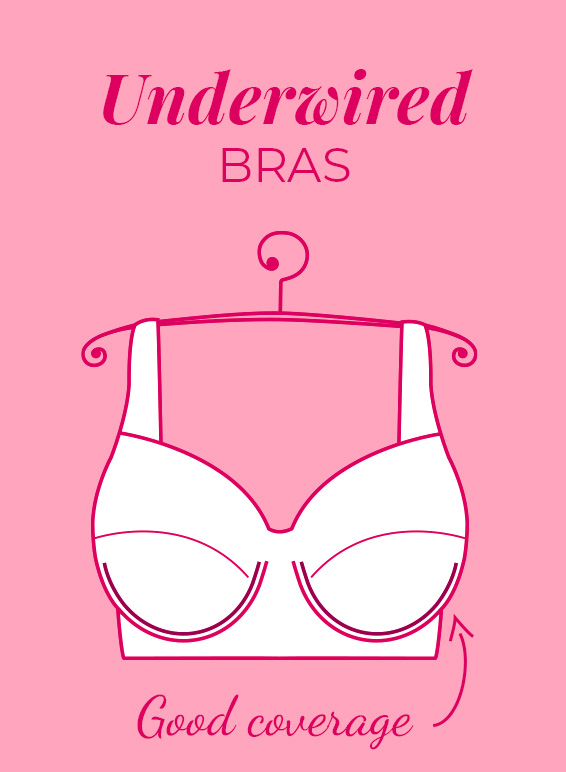 Underwired bras