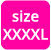 Size XXXXL