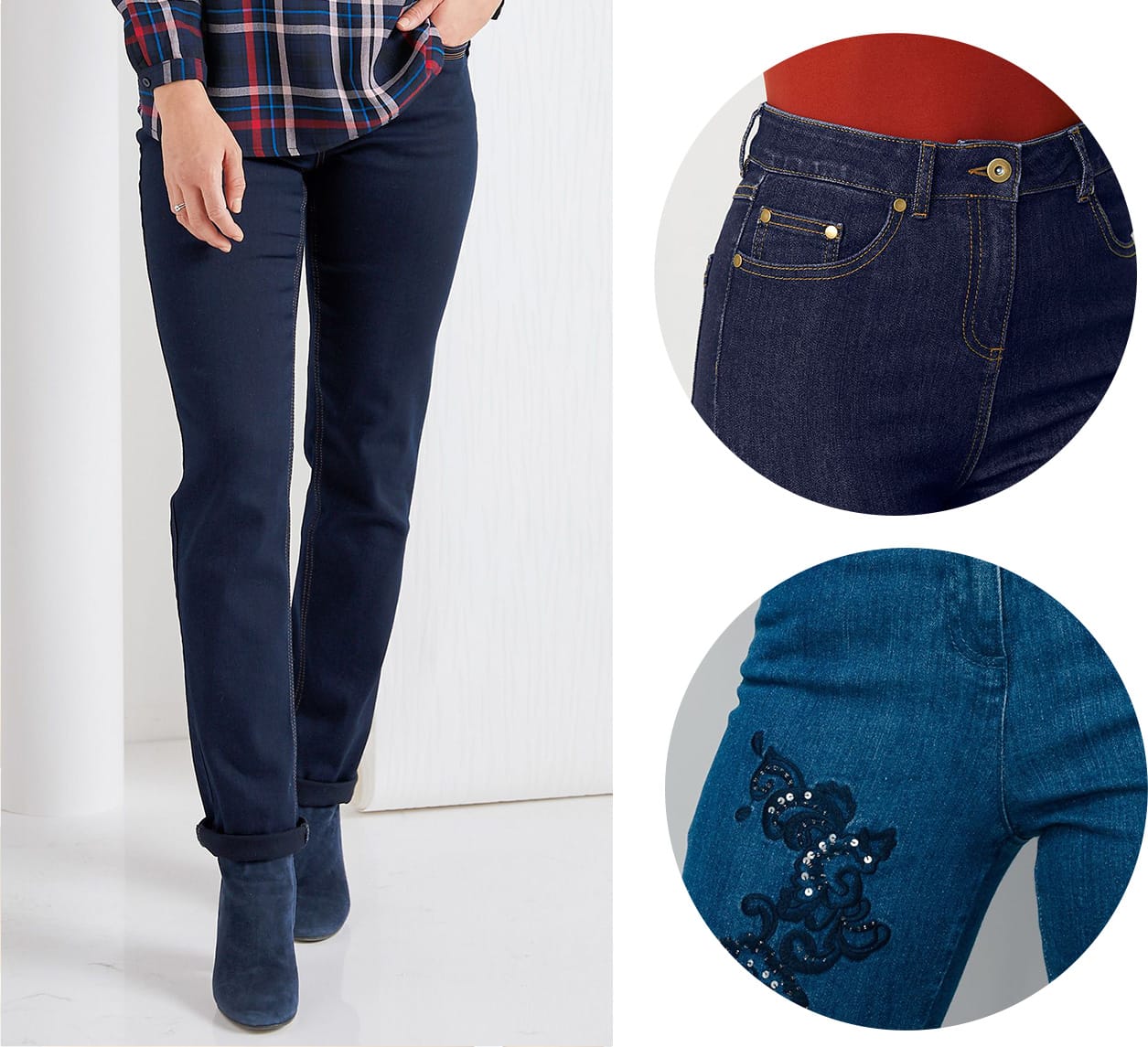 All jeans and denim trousers