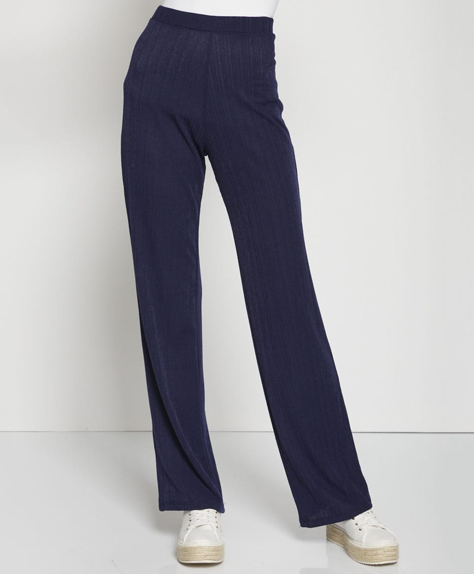 All synthetic material trousers
